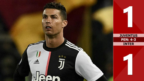 Juventus 1-1 Inter (pen 4-3)