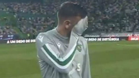 Bruno Fernandes bật khóc chia tay Sporting để đến M.U