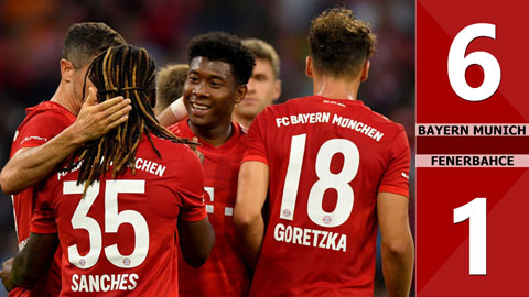 Bayern Munich 6-1 Fenerbahce 