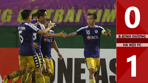 B.Bình Dương 0-1 Hà Nội FC