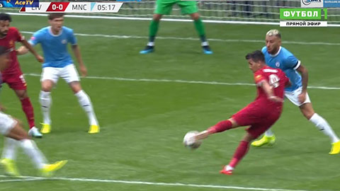 Firmino tâng bóng, xoay người dứt điểm điệu nghệ (Liverpool 0-0 Man City)