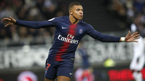 Ngôi sao PSG: Mbappe