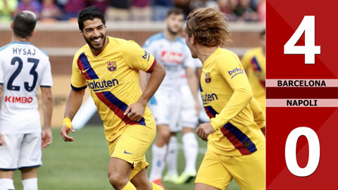 Barcelona 4-0 Napoli