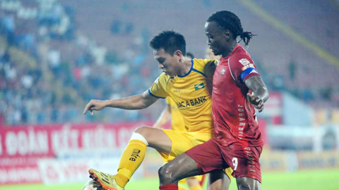 Vòng 20 V.League: Cơ hội cho SLNA & Sài Gòn FC