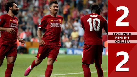 Liverpool 2-2 (pen: 5-4) Chelsea