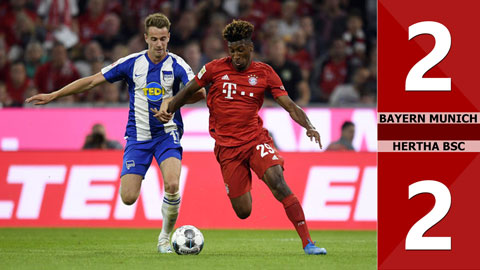  Bayern Munich 2-2 Hertha BSC