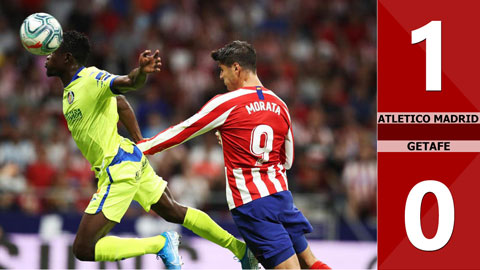 Atletico Madrid 1-0 Getafe