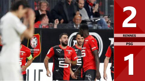 Rennes 2-1 PSG