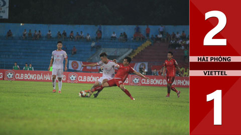 Hải Phòng 2-1 Viettel