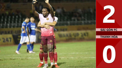 Sài Gòn FC 2-0 Thanh Hóa