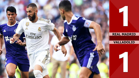 Real Madrid 1-1 Valladolid