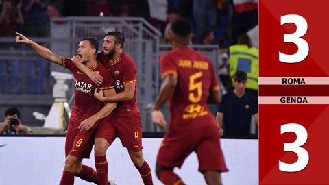 AS Roma 3-3 Genoa