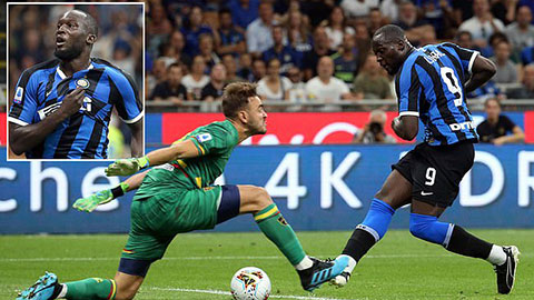 Lukaku lần đầu lập công cho Inter tại Serie A