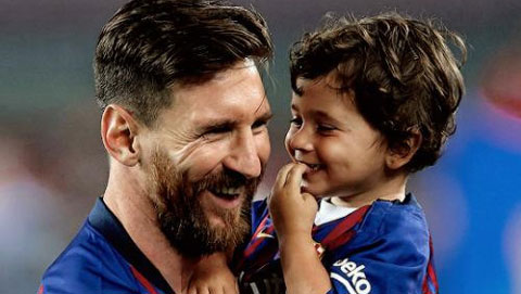 Mateo Messi, cậu bé siêu hài hước