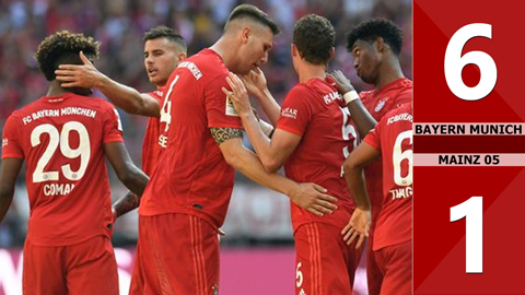 Bayern Munich 6-1 Mainz 05