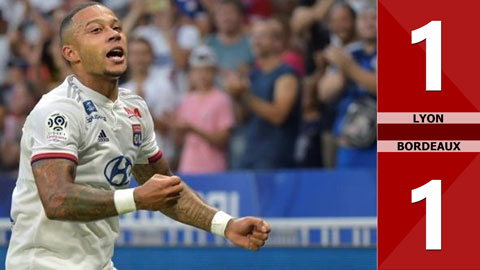 Lyon 1-1 Bordeaux