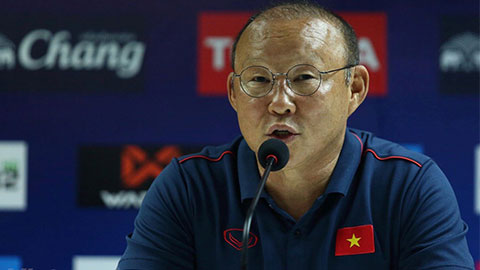 HLV Park Hang Seo: Thái Lan sẽ gặp khó, chúng tôi sẽ thi đấu bằng tinh thần Việt Nam
