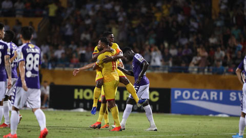 5 phút ghi 2 bàn, Hà Nội FC và DNH Nam Định cống hiến bộ phim bom tấn đáng xem nhất V.League 2019