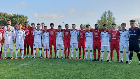 U18 HAGL thắng U17 Alemere City 4-0 trên đất Hà Lan