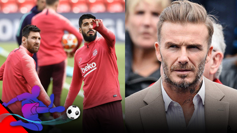 Beckham mời Suarez, Messi về Mỹ chơi bóng