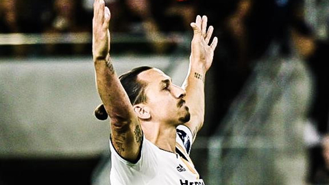 Ghi hat-trick cho LA Galaxy, Ibrahimovic lập kỷ lục ở Mỹ