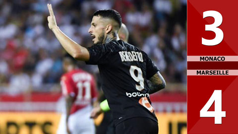 Monaco 3-4 Marseille