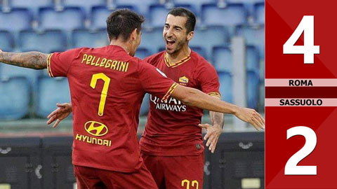 Roma 4-2 Sassuolo