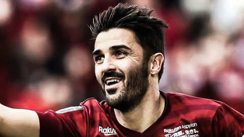 37 tuổi, David Villa khiến fan nức lòng với bàn thắng đẳng cấp ở Nhật