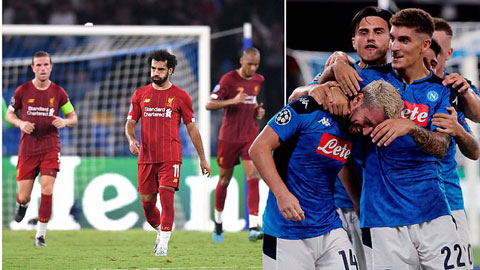 Napoli 2-0 Liverpool: Van Dijk mắc sai lầm, Liverpool thua đau ngày ra quân