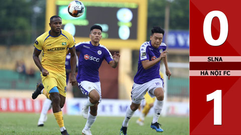 SLNA 0-1 Hà Nội FC