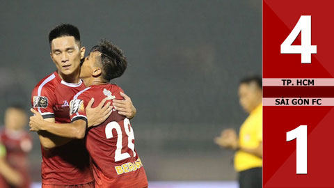 TP Hồ Chí Minh 4-1 Sài Gòn