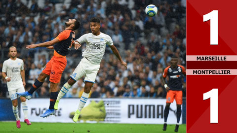 Marseille 1-1 Montpellier