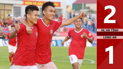 Hồng Lĩnh Hà Tĩnh 2-1 Long An