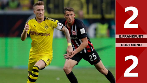 E.Frankfurt 2-2 Dortmund