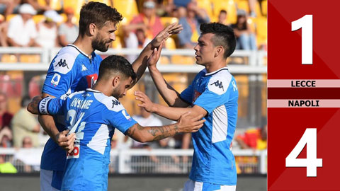 Lecce 1-4 Napoli