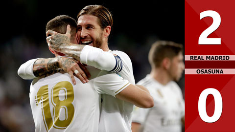 Real Madrid 2-0 Osasuna