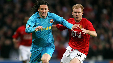 Paul Scholes từng khiếp vía khi phải gặp Messi