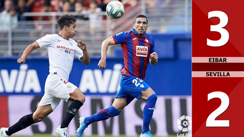 Eibar 3-2 Sevilla