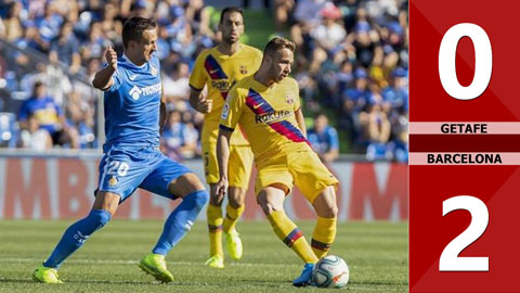 Getafe 0-2 Barcelona