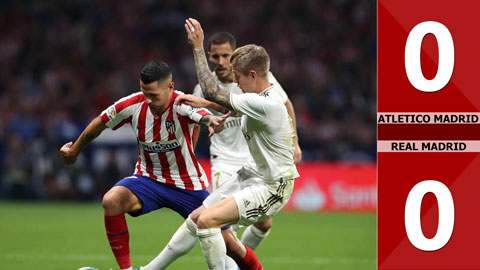 Atletico Madrid  0-0  Real Madrid