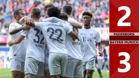 Paderborn 2-3 Bayern Munich