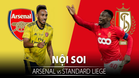 Soi KÈO và dự đoán kết quả Arsenal - Standard Liege