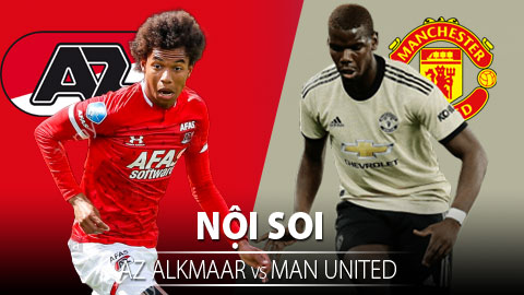 Soi KÈO và dự đoán kết quả AZ Alkmaar - M.U
