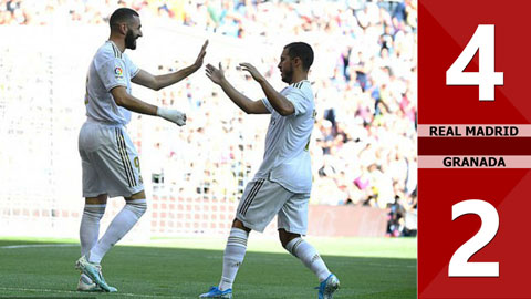 Real Madrid 4-2 Granada