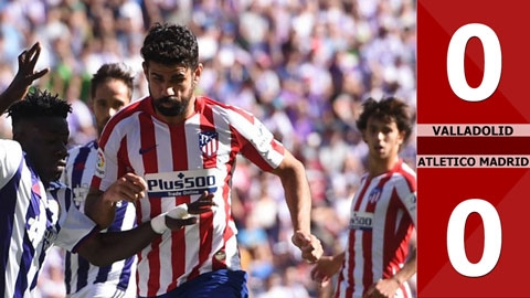 Valladolid 0-0 Atletico Madrid