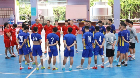 ĐT futsal Việt Nam sang Thái Lan tập huấn