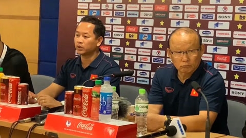 Thầy Park: 'Tôi chỉ không vui là Văn Toàn không ghi bàn'