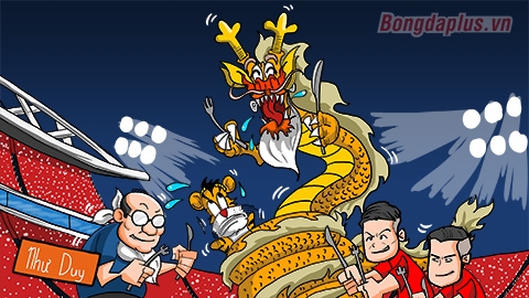 Song Hải hợp bích, Rồng Vàng Việt Nam xơi tái Hổ Mã
