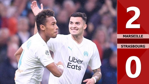 Marseille 2-0 Strasbourg