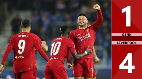 Genk 1-4 Liverpool: Màn phô diễn của Chamberlain, Mane và Salah